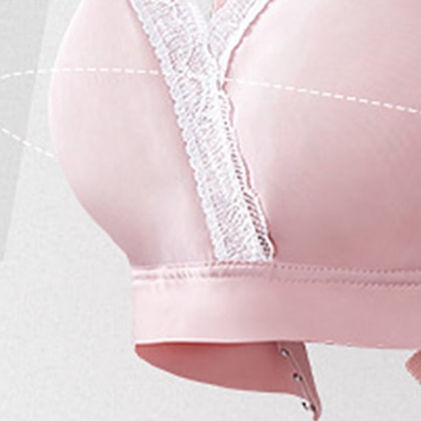 Soutien Gorge D'allaitement Sans Armature Brassière Allaitement en Coton Sous-vêtement de Grossesse Soutien-gorge de Maternité pour Femmes Brassière de Sommeil(38/85-Blue Soutien Gorge D'allaitement Sans Armature Brassière Allaitement en Coton Sous-vêtement de Grossesse Soutien-gorge de Maternité pour Femmes Brassière de Sommeil(38/85-Blue