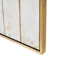 thumbnail image 4 of 40" x 40" Leaf Framed Wall Art with Silver Accents and Gold Frame, by CosmoLiving by Cosmopolitan, 4 of 9