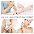 thumbnail image 4 of 1 Set Perfume Locket Bracelet Diffuser Essential Oil Bracelet Stainless Steel Aromatherapy Locket Anxiety Relief for Men Women, 4 of 8