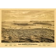 thumbnail image 3 of Bancroft 24x18 Black Modern Framed Museum Art Print Titled - San Diego California - Bancroft 1876, 3 of 5