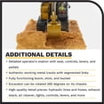 thumbnail image 5 of Diecast Masters 1:50 Caterpillar 320F L Excavator Model, Weathered Series Cat Trucks & Construction Equipment | 1:50 Scale Model Diecast Collectible Model 85701, 5 of 9