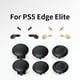 thumbnail image 2 of Kit de tapas metálicas para joystick y botón trasero compatible con el mando Edge de PS5: cubierta para palanca de pulgar con forma de seta, palanca basculante 3D, 2 of 6