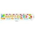 Easter Banner Hanging Flags Spring Outdoor Patio Decorations Bunny Eggs