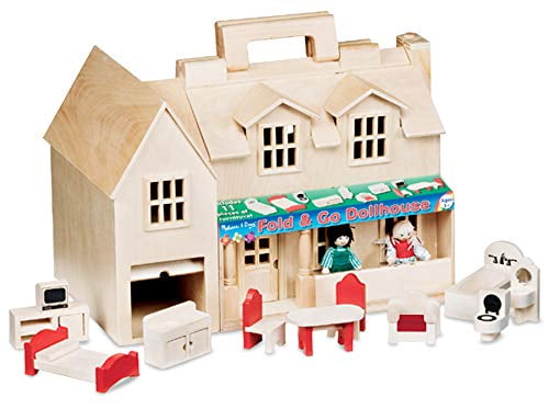 melissa & doug fold and go dollhouse