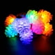 thumbnail image 4 of Fiudx Luces Solares de Piña, Diseño Multicolor Intermitente, Energía Solar de Bajo Consumo, Iluminación Decorativa para Jardín, Fiestas Navideñas, Noches de Invierno, 120 Cm de Largo, 4 of 6