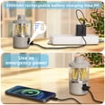 thumbnail image 3 of Kidsjoy 2-in-1 Rechargeable Lantern & Flashlight, Dimmable Super Bright Light for Camping Essentials and Emergencies, 3 of 9