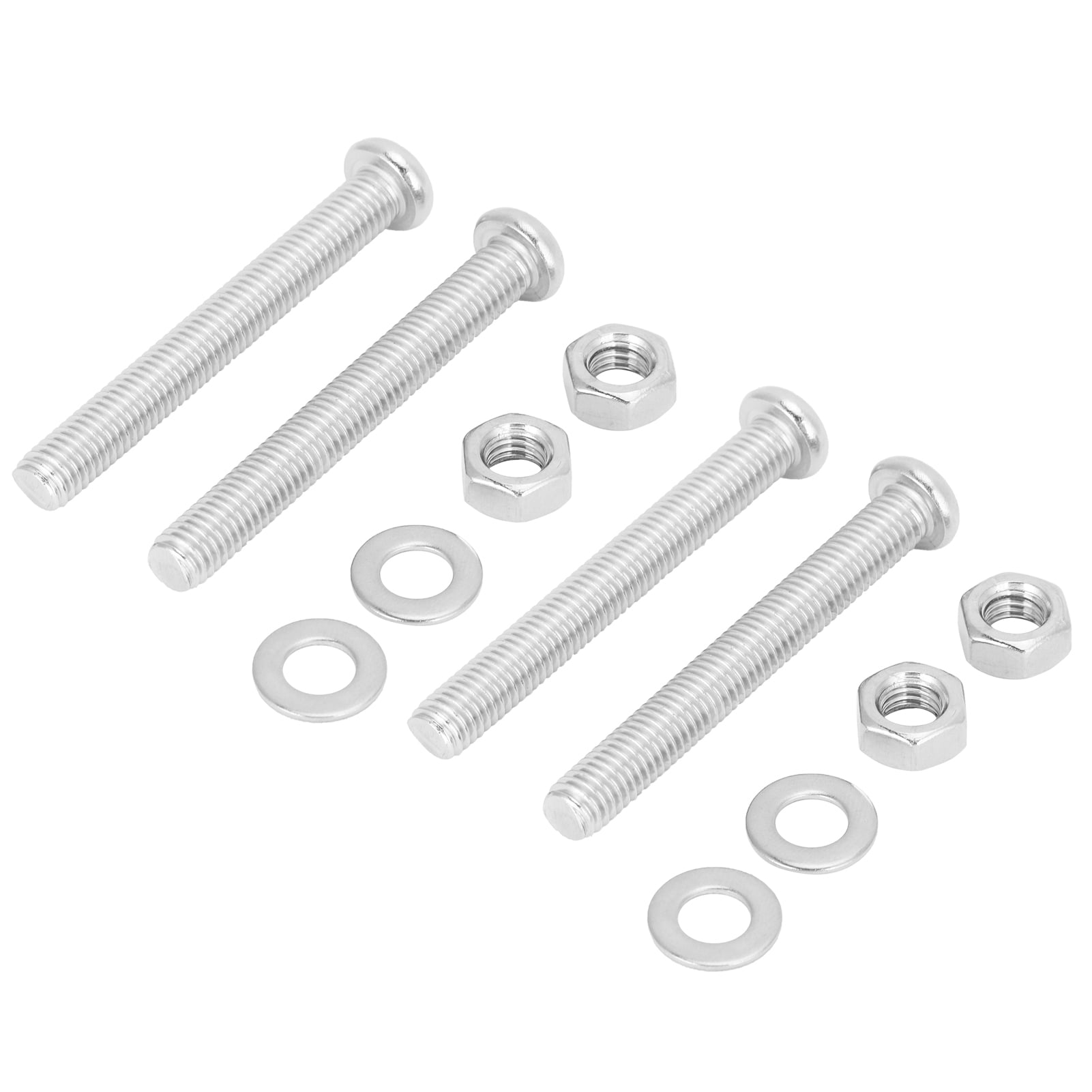 Gupbes 4 Sets Swimming Pool Step Fastener Bolts Nut Underwater Ladder Replacement Pa Hg