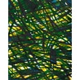 thumbnail image 2 of Fuchs, Jodi 26x32 Black Ornate Wood Framed with Double Matting Museum Art Print Titled - Green Thicket I, 2 of 4