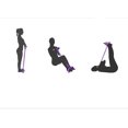 thumbnail image 4 of 4 Tube Pull Rope Fitness Elastic Bands Home Abdominal Exerciser Pedal Ankle Puller, 4 of 5