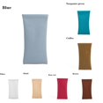 thumbnail image 3 of Solid Color Portable Eyewear PVC Leather Mobile Purse Optical Glasses Case Glasses Storage Case Glasses Cloth Bags Sunglasses Bag Eyeglasses Pouch KHAKI, 3 of 8