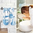 thumbnail image 6 of Coolnut Hand Towels Sky Blue Cats 2 PCS, Cotton Bath Towels Drying Face Hands Body Decorative Water Absorbent Lightweight Washcloth for Bathroom Ktichen Travel Gym, 16"×28", 6 of 6