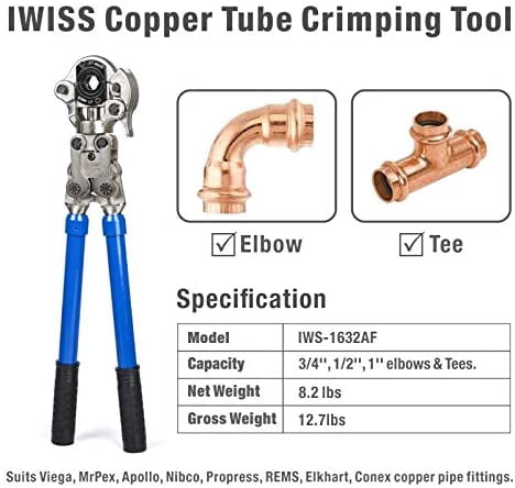 Copper Pipe Crimping Tool / Copper Tube 