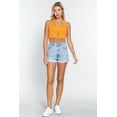 thumbnail image 2 of Halter Ruched Crop Sweater Knit Top, 2 of 5