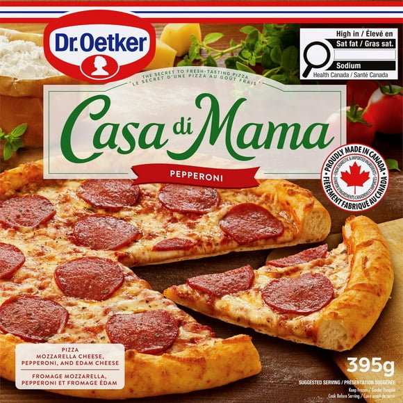 Dr. Oetker Casa di Mama Pepperoni Pizza, 395 g