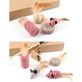 thumbnail image 3 of Langgg 7 Pieces Cat Toys Gift Box Simulation Wand Set Plume Fun Teaser Kitten Scratch Toys Party Favors Natural Solid Stick, 3 of 6
