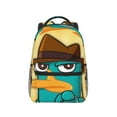 thumbnail image 6 of Perry The Platypus Backpack Cute Printed Lightweight Casual Unisex Laptop Computer Bookbag School Hiking Work Business Travel Daypacks Gifts, 6 of 6