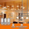thumbnail image 2 of 20Pcs G9 Halogen Light Bulbs,40W Clear Halogen Lamps Dimmable,Warm White 2800K for Chandeliers,Pend P20250110506, 2 of 5