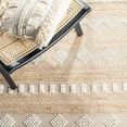 thumbnail image 6 of SAFAVIEH Natura Gladwin Striped Area Rug, Natural/Ivory, 5' x 8', 6 of 7