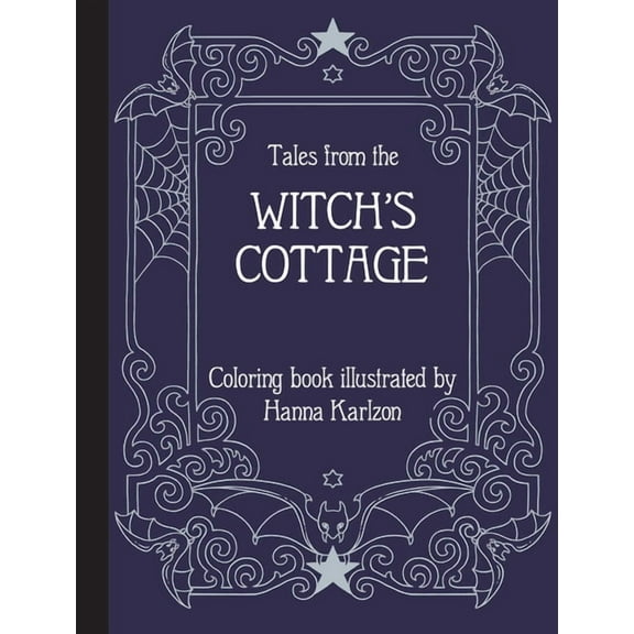 Tales from the Witch's Cottage: Coloring Book, (Hardcover)