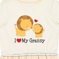 thumbnail image 4 of Inktastic I Love My Granny Girls Toddler Dress, 4 of 5