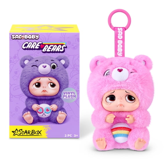 Sad Baby Care Bears Series 1 Blind Box Keychain by STARBOX - Surprise Collectible Toy for Ages 3