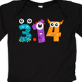 thumbnail image 4 of Inktastic Monsters Like Pi- Pi Day numbers Boys or Girls Long Sleeve Baby Bodysuit, 4 of 5