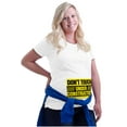 thumbnail image 3 of Don't Touch Expecting Mom Humor Women's Maternity T Shirt Tee Brisco Brands S, 3 of 7