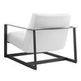 thumbnail image 5 of Modway Seg Upholstered Accent Chair in Black White, 5 of 9
