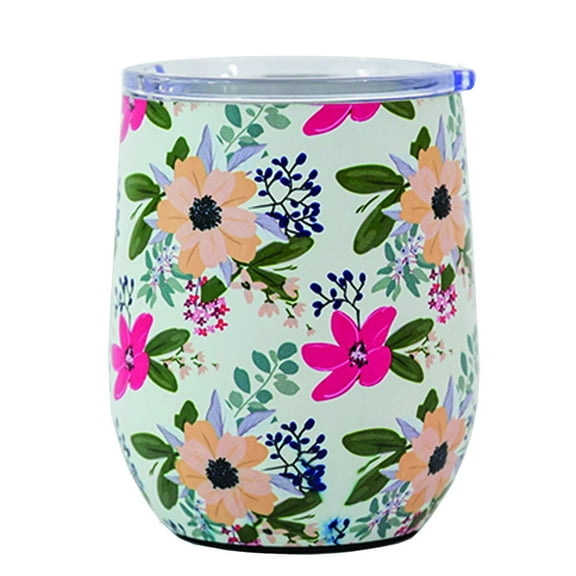 Mary Square Stemless Wine Glass with Lid Amelia