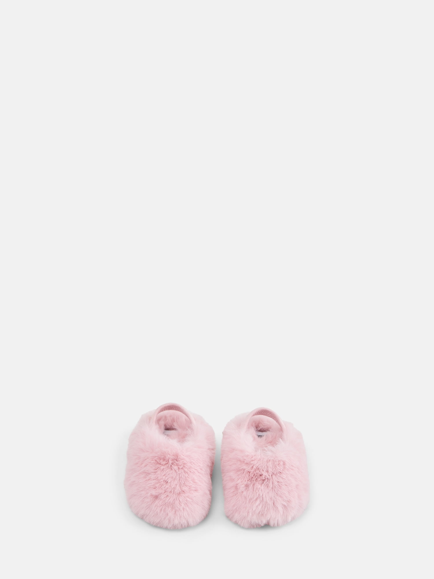 Wonder Nation Toddler Girls Faux Fur Slingback Mules