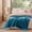 04-Teal Blue, variant on U by Bedsure Fleece Throw Blanket for Couch Grey, Lightweight Plush Fuzzy Cozy Soft Blankets and Throws for Sofa, 50x60 inches