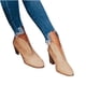 thumbnail image 4 of Zapatos informales cómodos de estilo británico de cuero con punta redonda para mujer a la moda, zapatos de tacón alto Wmkox8yii  hfjk497, 4 of 4
