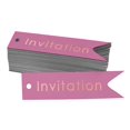 thumbnail image 1 of Inkdotpot Real Rose Gold Foil Invitation Party Tags Favor Hang Paper Tags 50 Pieces, 1 of 1