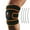 Orange, variant on QiShi Knee Brace Support - Relieves ACL, LCL, MCL, Meniscus Tear, Arthritis, Tendonitis Pain. Open Patella Dual Stabilizers Non Slip Comfort Neoprene. Adjustable Bi-Directional Straps (Orange)