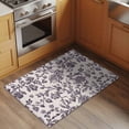 thumbnail image 3 of Farmhouse Purple Large Area Rugs for Bedroom Living Room, Soft Non Slip Carpet Bedside Rug, Vintage Flower Leaf Botanical Plant Rectangular Floor Cover Kitchen Accent Rug 2'x3' for Dining Room/Office, 3 of 9