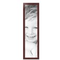 thumbnail image 2 of ArtToFrames 11" x 45" Cherry Picture Frame, 11x45 inch Red MDF Poster Frame (WOM-4333), 4 Pack, 2 of 7