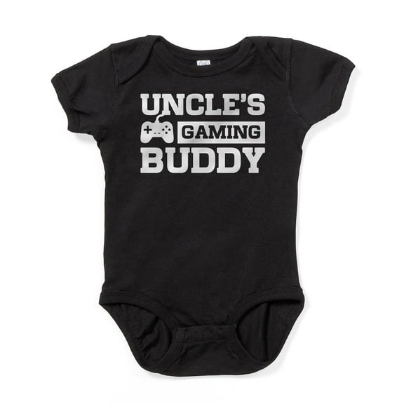 CafePress - Uncles Gaming Buddy Body Suit - Cute Infant Bodysuit Baby Romper - Size Newborn - 24 Months