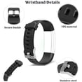 thumbnail image 4 of Happy Date Wrist Bands Replacement - Replacement Band Very Fit Watch Slim Fitness Tracker Band for ID115 Fitness - 5 Color Strap Wristband Activity Tracker, 4 of 9