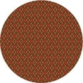 thumbnail image 1 of Ahgly Company Machine Washable Indoor Square Transitional Mahogany Brown Area Rugs, 3' Square, 1 of 7