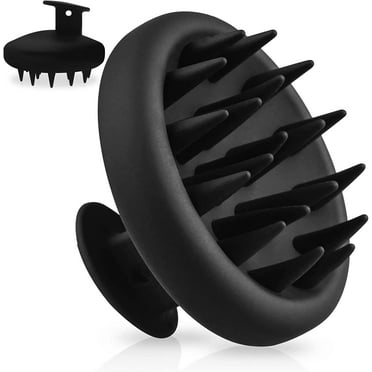 Soft Silicone Hair Scalp Massager Shampoo Brush, Upgraded Hair Scalp Scrubber for Dandruff Removal for Wet Dry Hair Scalp Brush Easily Reach The Root of Thick Curly Hair Scalp Massager Hair Growth