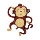 thumbnail image 1 of Globos de animales XUQIANG Juguete inflable Cocodrilo y León, 1 of 5