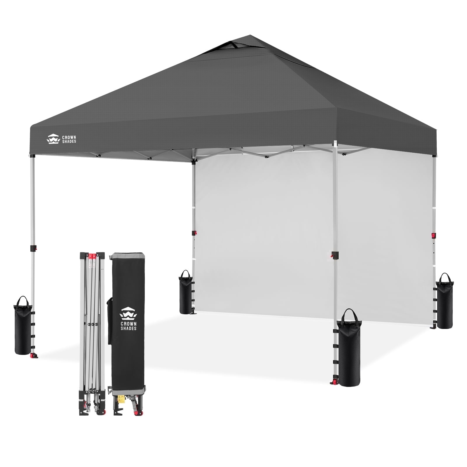 Coleman 10' x 10' Pop Up Outdoor Canopy, 400 lumens LED lights