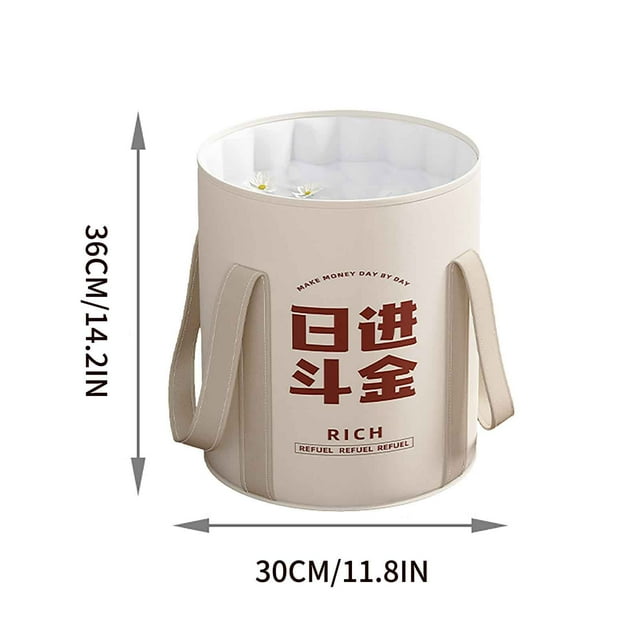 Car Wash Bucket Portable Foot Soak Bucket Foldable Household Foot Soak Bag Deepen Over Calf Foot Bath Bag Travel Insulation Foot Wash Basin Foot Bath Soak