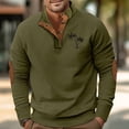 thumbnail image 2 of Spring Long Sleeve Tops For Men Standing Collar Sweatshirt Is Outdoor Casual Sweaters Tops Sports Men's Hoodie, 2 of 5