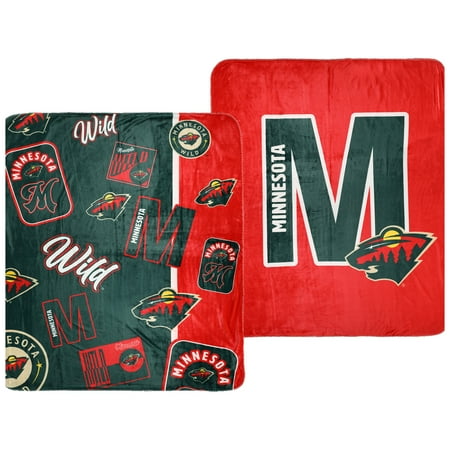 Minnesota Wild 50 x 60 Dream Weave Throw Blanket