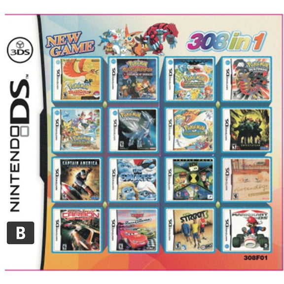 Tarjeta tipo cartucho de juego de compilación para Nintendos DS 3DS 2DS Super Combo Multi Cart