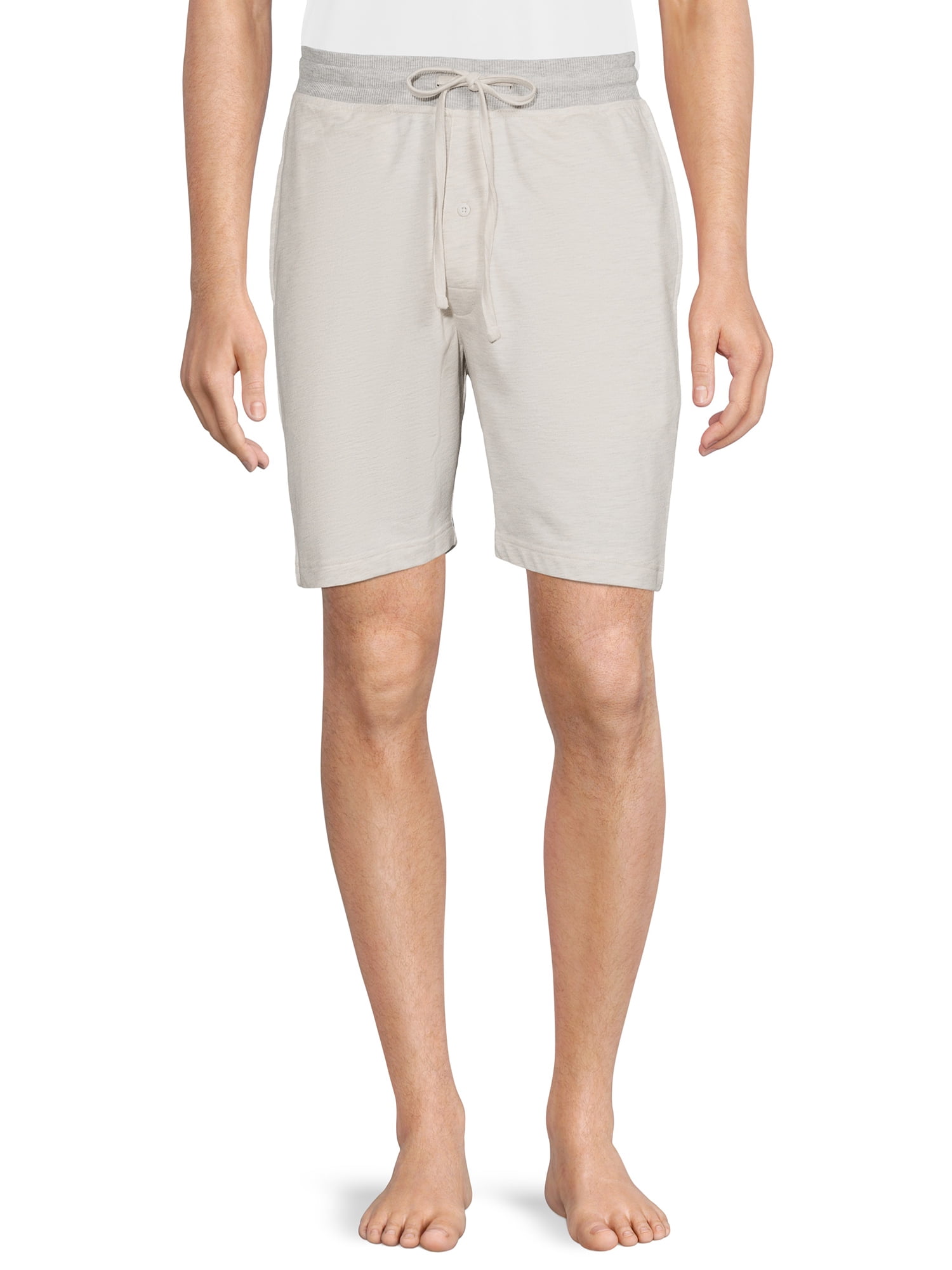 Hanes Men's Soft French Terry Pajama Shorts, 2-Pack, Sizes S-5XL