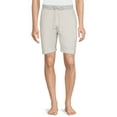 thumbnail image 4 of Hanes Men's Soft French Terry Pajama Shorts, 2-Pack, Sizes S-5XL, 4 of 6