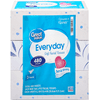 Great Value Everyday Facial Tissues, 3 Flat Boxes (480 Total Tissues)