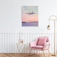 thumbnail image 3 of Stupell Industries Contemporary Airplane Takeoff into Pastel Skies Canvas Art, 16 x 20, by The Prints Vibe, 3 of 8